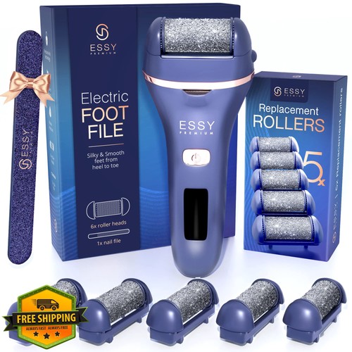Essy navy electric foot file - navy,