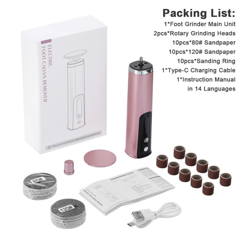 Electric file for feet - for,