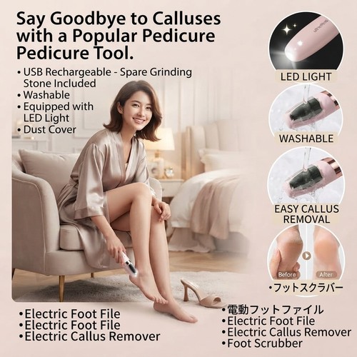 Electric foot file - electric,