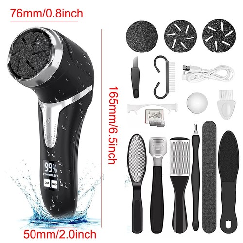 Electric foot file - foot, waterproof