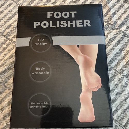 Electric foot file - foot, callus