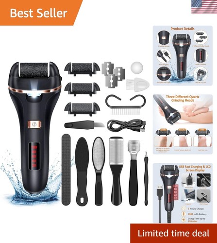 Waterproof electric foot file - electric,